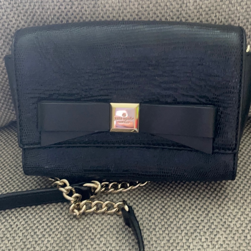Kate Spade black mini bag